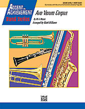 Ave Verum Corpus Concert Band sheet music cover Thumbnail